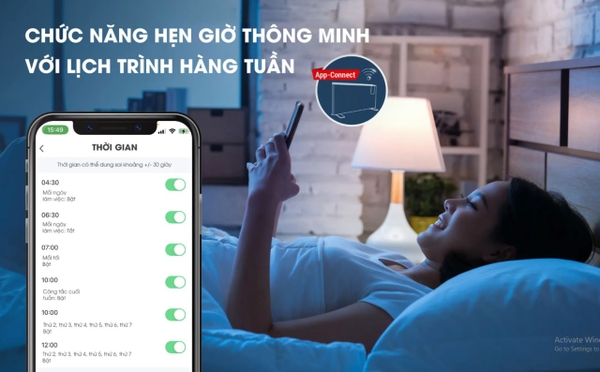 LBL0379 - Máy sưởi đối lưu Lebenlang công suất lớn 2000W