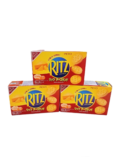 Bánh Ritz Nhật Bản (Nhân phô mai truyền thống)(10)