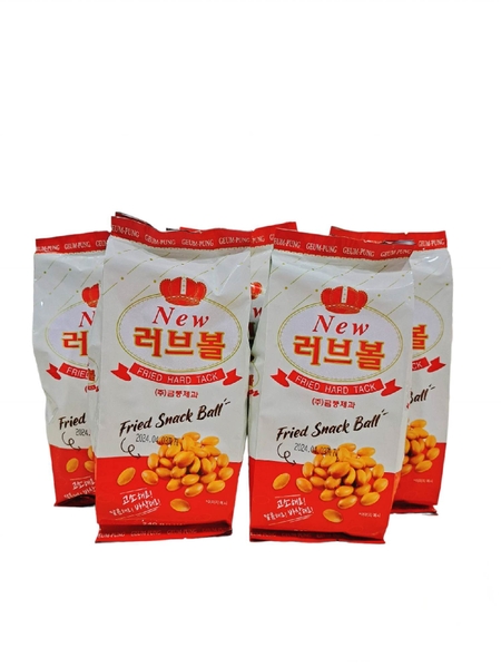 Bánh quy lúa mạch New Cracker Geum Pung Hàn Quốc 240g ( viên Love Ball )phù hợp  ĂN KIÊNG & TIỂU ĐƯỜNG