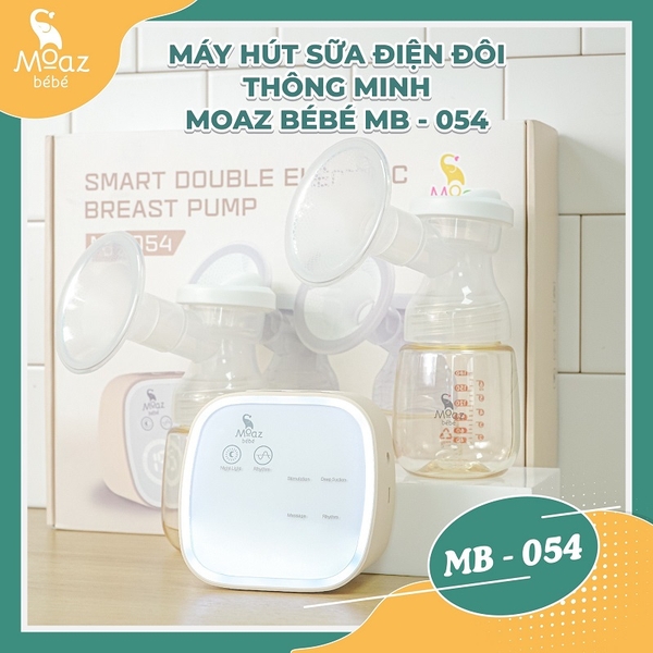 Máy hút sữa điện đôi moaz MB-054