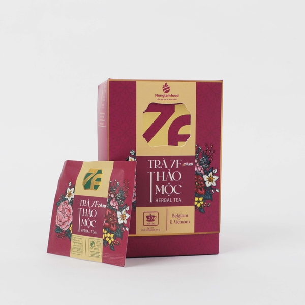 Trà Thảo Mộc 7F Plus Nonglamfood 40g (20 gói x 2g)/hộp - 7F Plus Herbal Tea