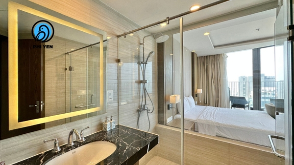 Phòng Giường Đôi/2 Giường Đơn Nhìn Ra Biển Ở Mặt Bên