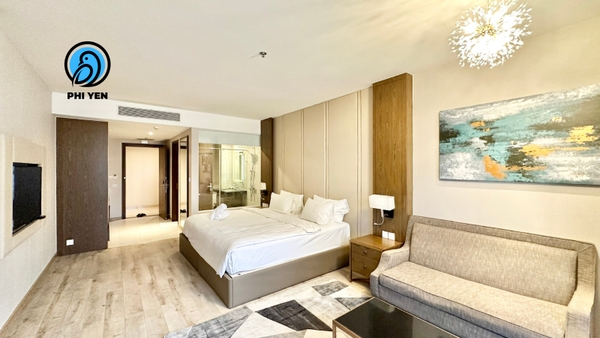 Phòng Giường Đôi/2 Giường Đơn Nhìn Ra Góc Biển