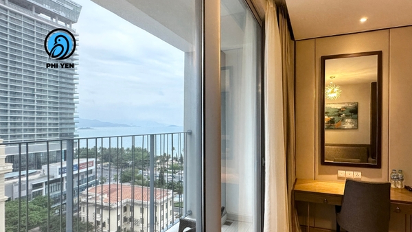 Phòng Giường Đôi/2 Giường Đơn Nhìn Ra Góc Biển