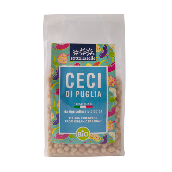 Hạt Đậu Gà Hữu Cơ Sottolestelle - Nhập Khẩu Chính Ngạch Từ Ý - Date Mới 09/24 - OLEAF HẠT HỮU CƠ