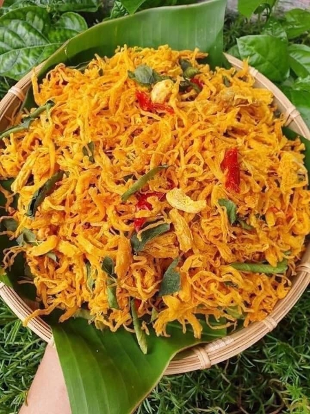 Khô Gà Lá Chanh Tỏi Ớt Sạch 1Kg, Thơm Ngon Đặc Biệt Loại 1