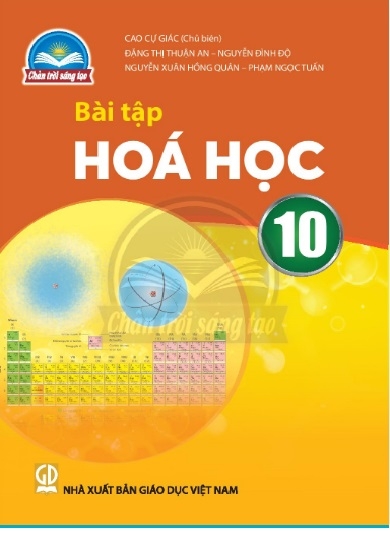 Bài tập Hoá học 10   (Chân trời sáng tạo)