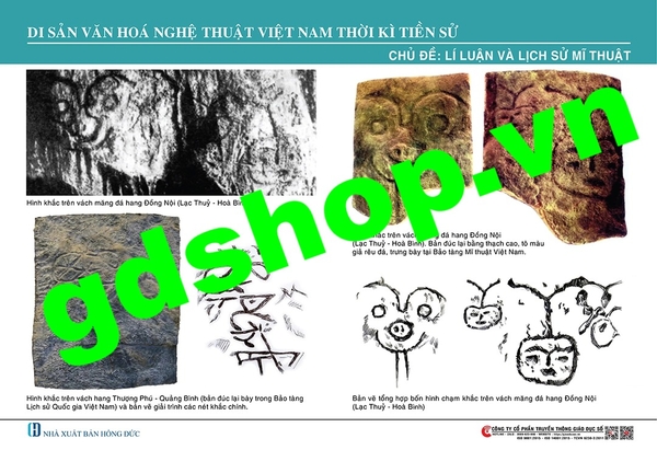 Bộ tranh/ ảnh về di sản văn hóa nghệ thuật Việt Nam thời kì Tiền sử và Cổ đại