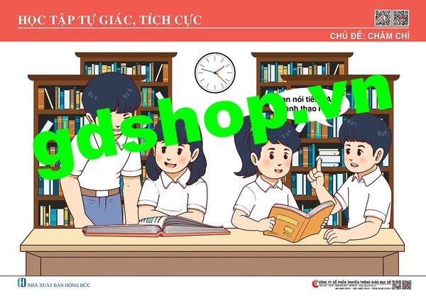 Tranh về việc học tập tự giác tích cực của HS
