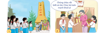 Bộ tranh. Biết ơn những người có công với quê hương đất nước
