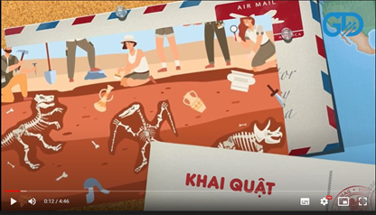 Phim tư liệu mô tả việc khai quật một di chỉ khảo cổ học