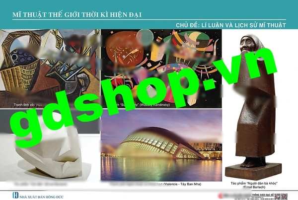 Tranh/ ảnh về mĩ thuật thế giới thời kì hiện đại