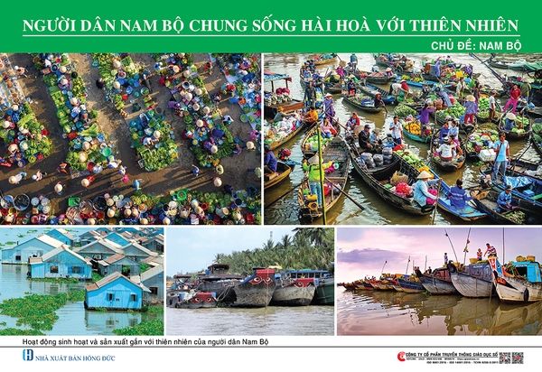 Tranh/ảnh: Sự chung sống hài hòa với thiên nhiên của người dân Nam Bộ