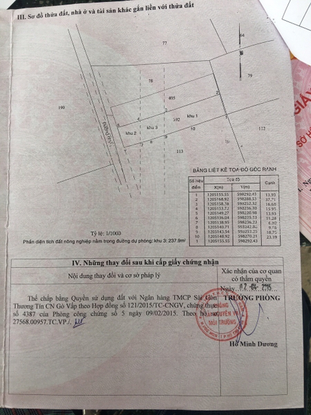 CHÍNH CHỦ CẦN BÁN 2000m2 ĐẤT THỔ CƯ MT ĐƯỜNG 10m, XÃ ĐÔNG THẠNH, HÓC MÔN