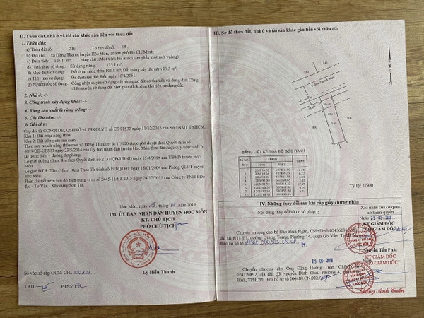 BÁN ĐẤT MẶT TIỀN ĐƯỜNG ĐÔNG THẠNH 8, XÃ ĐÔNG THẠNH, HÓC MÔN