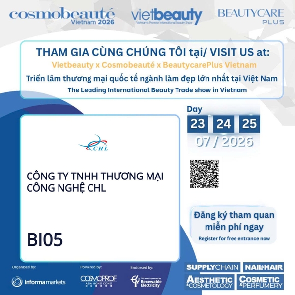 [THÔNG BÁO] Northstar Packing Tham Dự Triển Lãm Thương Mại Quốc Tế Vietbeauty 2026
