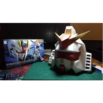 Mặt Nạ Chiến Binh Gundam Đội Đầu - DIY Tự Lắp Ráp Gundamgdc