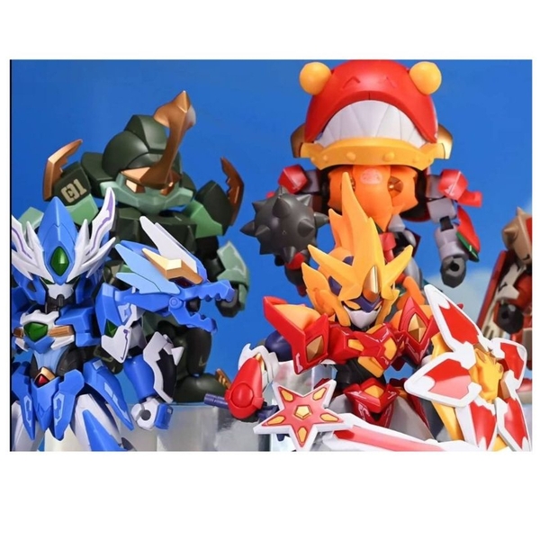 Mô Hình Lắp Ráp Motor Nuclear Blind Box Series AoBing Nezha Mini (Có ...