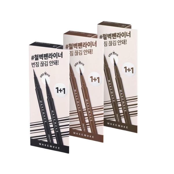 Kẻ Mắt Chống Trôi Wakemake Any-Proof Pen Eyeliner