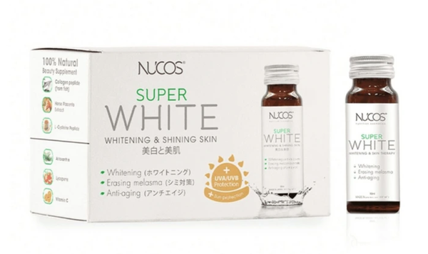 Hộp Nước Uống Collagen Nucos Super White chính hãng fullbox