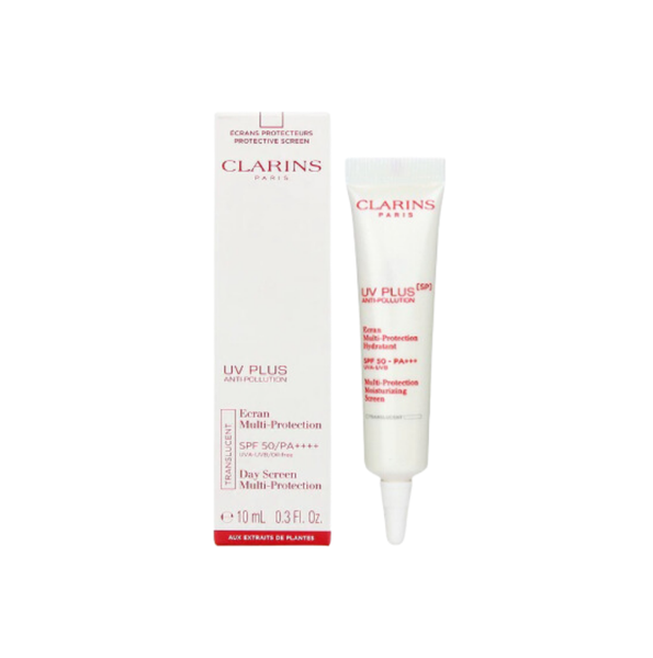 Kem chống nắng Clarins UV Plus Multi-Protection Hydratant SPF 50 PA+++ - Translucent (ko màu) - 10ML Fullbox