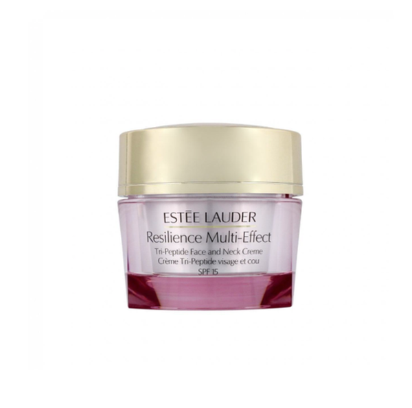 Kem dưỡng nâng cơ Estee Lauder Resilience Multi-Effect Tri-Peptide Face and Neck Creme SPF15 - 15ml - Nobox Tách set US