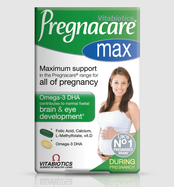 Viên uống bổ bầu Vitabiotics Pregnacare Max 84v Fullbox