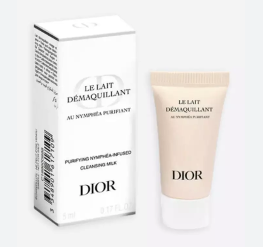 Sữa rửa mặt Dior Le Lait Demaquillant cleansing milk 5ml Fullbox Hàng US