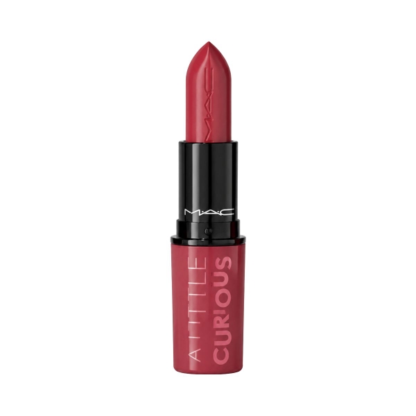 Son MAC Lustreglass Lipstick mau A Little Curious cận cảnh