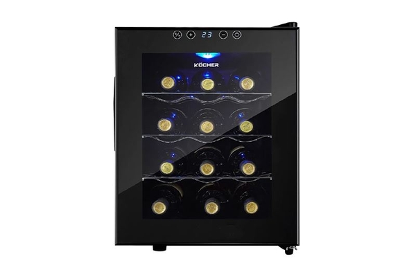 Tủ rượu vang Kocher KWEU-1012B âm tủ 12 chai cao cấp