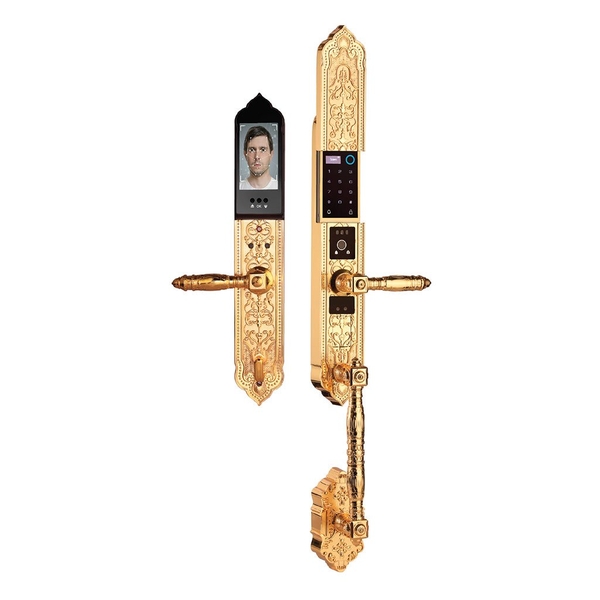Khóa cửa đại sảnh biệt thự Demax EL986 Gold