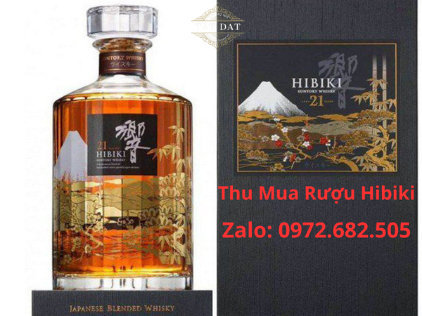 Thu mua rượu hibiki giá cao tại tphcm