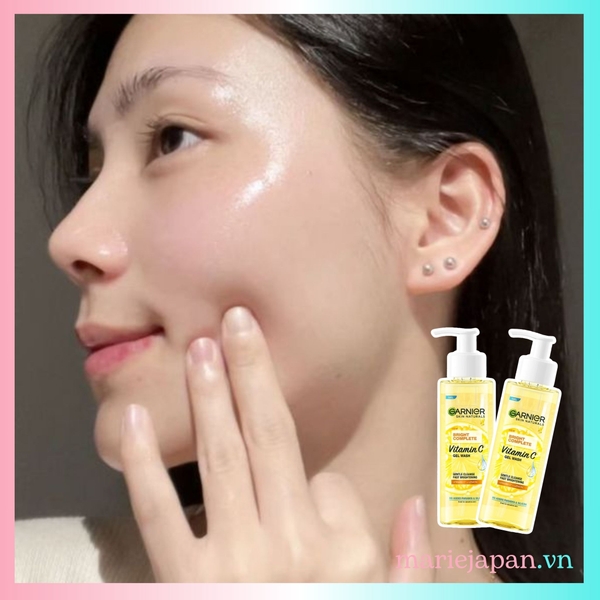 Lưu ý khi sử dụng gel rửa mặt Garnier vitamin C