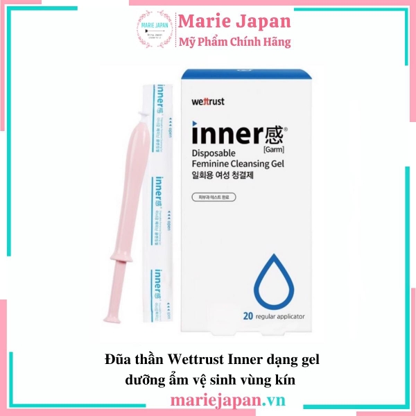 Dung Dịch Vệ Sinh Wettrust Inner Dạng Gel  Vệ Sinh Vùng Kín (1 Que Lẻ)