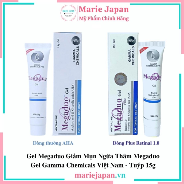 Gel Megaduo Giảm Mụn Ngừa Thâm Megaduo Gel Việt Nam - Tuýp 15g