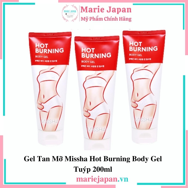 Kem Tan Mỡ MISSHA Hot Burning Body Gel 200g