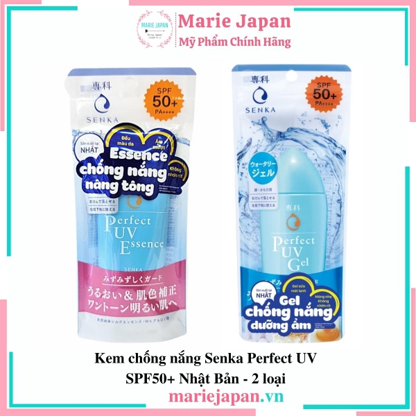 Kem Chống Nắng SENKA Perfect UV SPF50+ PA++++ Nhật Bản