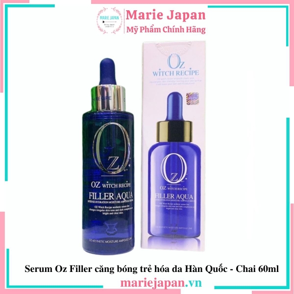 Serum OZ Witch Recipe Filler Aqua Peptide Chai 60ml