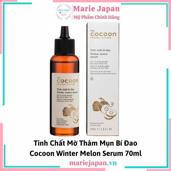 Serum Cocoon Bí Đao Winter Melon Chai 70ml