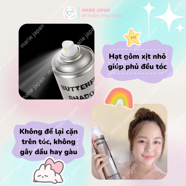 Keo xịt tóc nam nữ giữ nếp tóc cứng hair spray Gatsby Set Keep & Spray