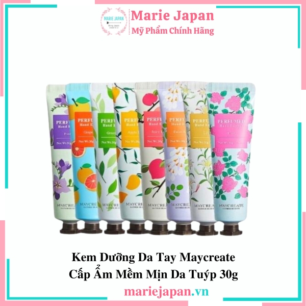 Kem Dưỡng Da Tay Maycreate Cấp Ẩm Mềm Mịn Da Tuýp 30g