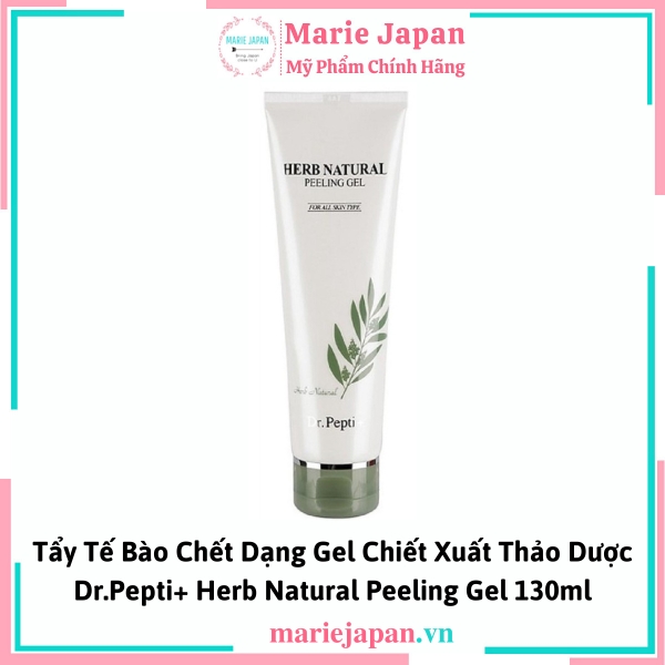 Tẩy TBC DrPepti Herb Natural Peeling Gel Tuýp 130ml