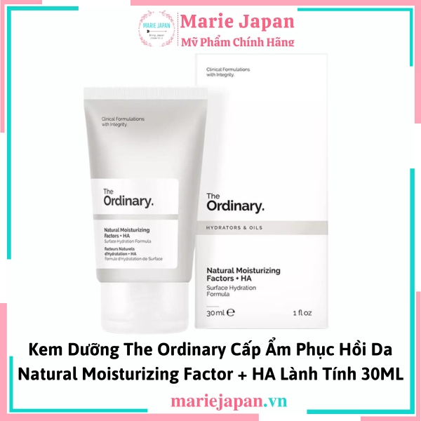 Kem Dưỡng The Ordinary Phục Hồi Natural Moisturizing Factor+HA 30ML