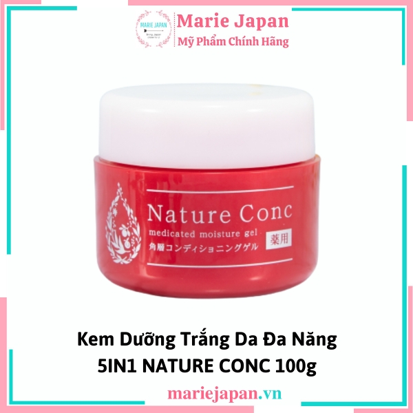 Kem Dưỡng Trắng Da Đa Năng 5IN1 NATURE CONC 100g