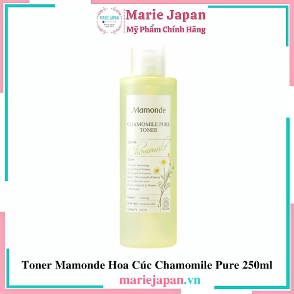 Toner Mamonde Hoa Cúc Chamomile Pure 250ml