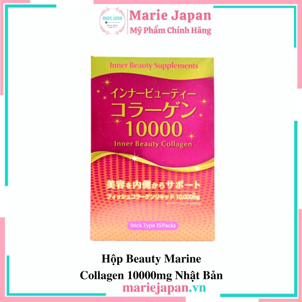 Hộp Beauty Marine Collagen 10000mg Nhật Bản