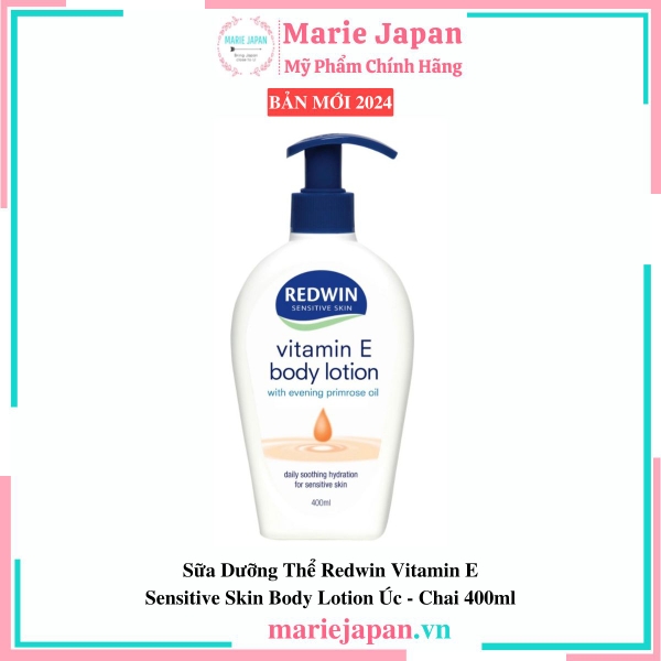 Dưỡng Thể Redwin Vitamin E Sensitive Skin Body Lotion Chai 400ml