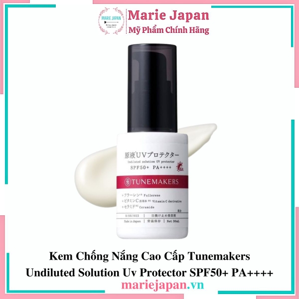 Kem Chống Nắng Cao Cấp Tunemakers Undiluted Solution Uv Protector SPF50+ PA++++