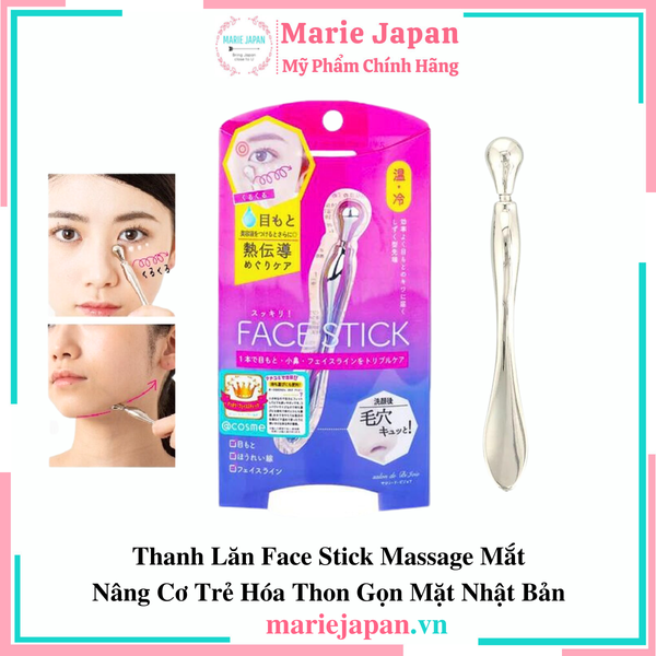Thanh Lăn Face Stick Massage Mắt Nâng Cơ Trẻ Hóa Thon Gọn Mặt Nhật Bản
