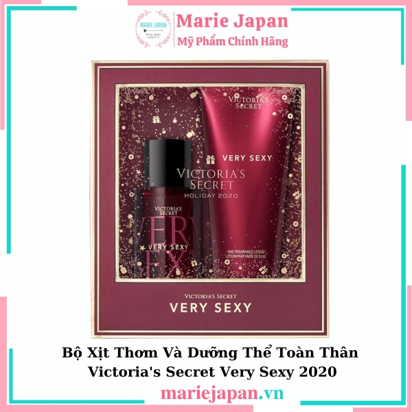 Bộ Xịt Thơm Và Dưỡng Thể Toàn Thân Victoria's Secret 2020